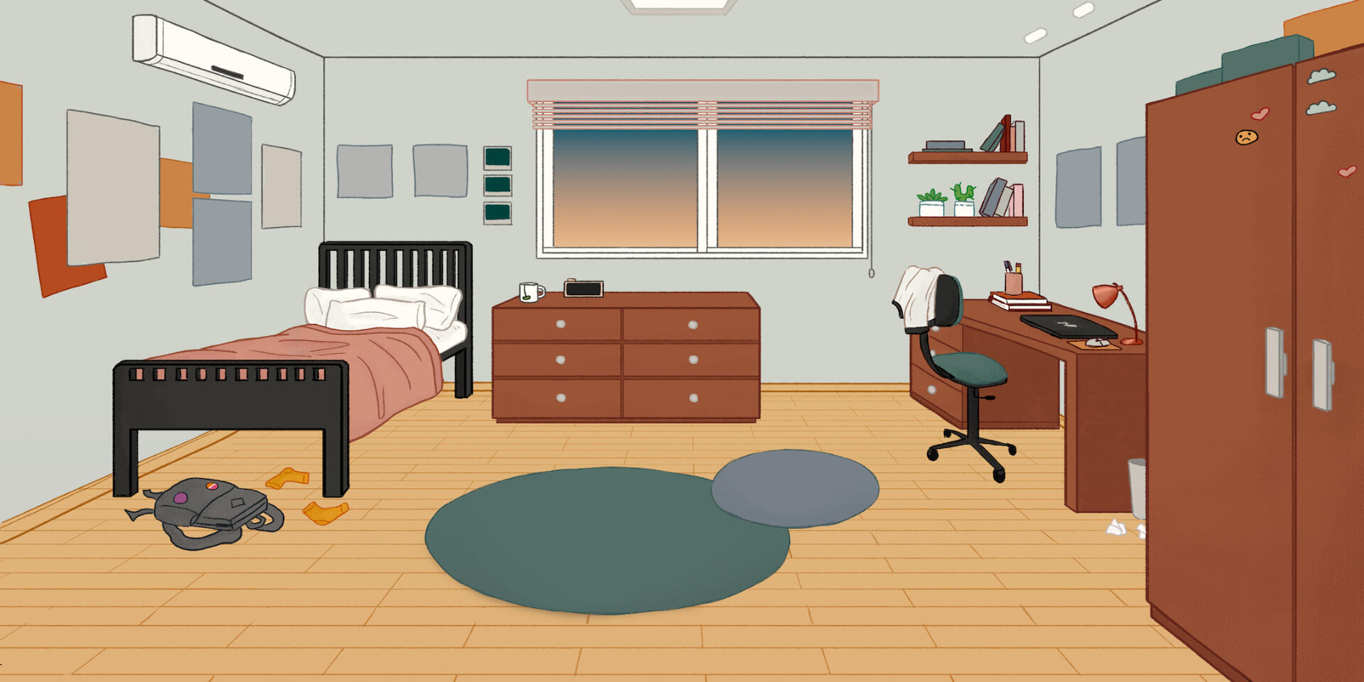Bedroom (thesis film concept art)